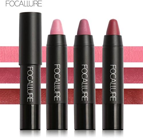 Clearance!!! Lipliner Sunday77 Velvet Crayon Makeup Set Lipstick Pencil Cosmetic Long Lasting Changing Charming Lip Gloss Temperature Lip Balm for Women Girls (Lipstick, A)