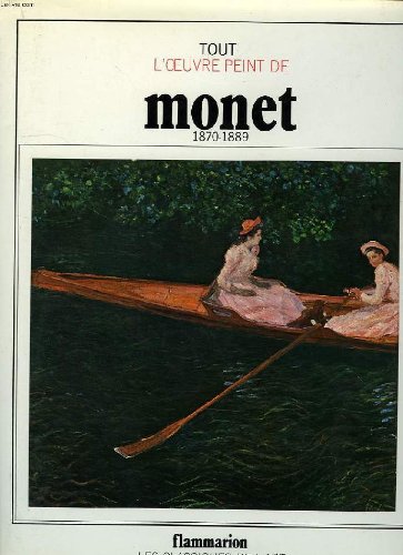 couverture de : Monet : 1870-1889