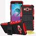Produktbild Samsung Galaxy J3 (2016) Handy Tasche, FoneExpert® Hülle Abdeckung Cover schutzhülle Tough Strong Rugged Shock Proof Heavy Duty Case für Samsung Galaxy J3 (2016) + Displayschutzfolie