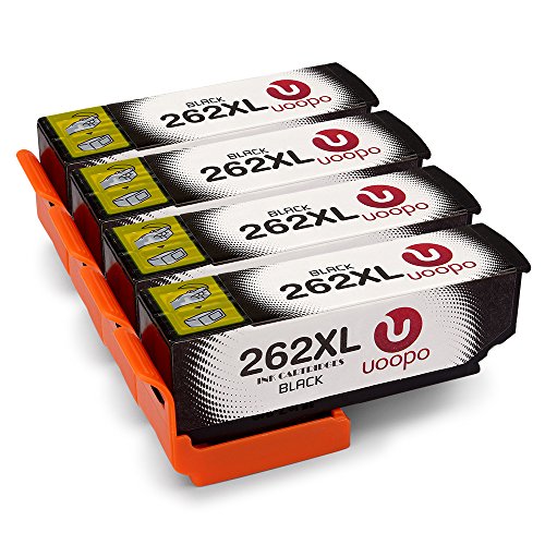 Uoopo Kompatibel Ersatz für Epson 26XL/T2621 Schwarz Tintenpatronen, Multipack Patrone Verwenden für Epson Expression Premium XP-610 XP-620 XP-625 XP-700 XP-520 XP-720 XP-510 XP-600 XP-605 XP-615 XP-710 Drucker.