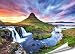 Produktbild PMP 4life. XXL Poster "Kirkjufel Wasserfall"| 140x100cm | hochauflösendes Wand-Bild, Natur Poster extra groß, XL Fotoposter | Wand-deko Bild Landschaft Berge Island