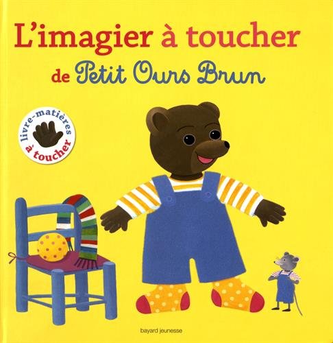 couverture de : L'imagier &agrave; toucher de Petit Ours brun