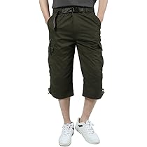 Nlaayong 2025 Short Cargo Homme - Shorts Et Bermudas Travail Coton
