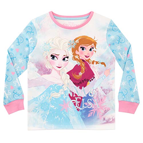 Disney - Pijama para niñas - La Reina del Hielo - Frozen - Azul -5-6 Años