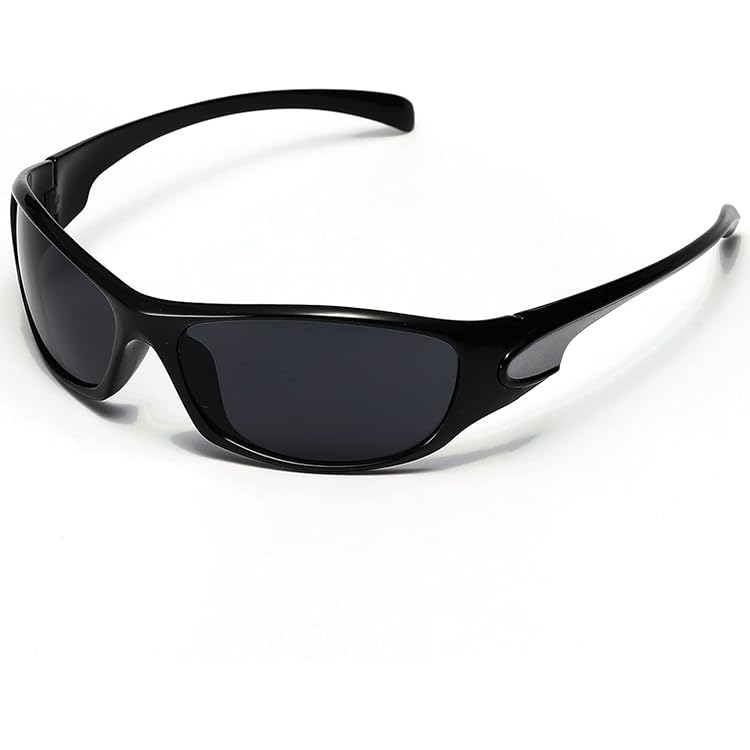 Jaren 90 Kenzo Techno zonnebril met metalen montuur en geperforeerd