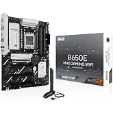 ASUS B650E MAX GAMING WIFI AMD B650 AM5 DDR5 8000 DP HDMI 3x M2 USB3.2 WiFi 6E + BT AURA RGB 2.5Gbit LAN ATX 256GB&rsquo;a kadar ra