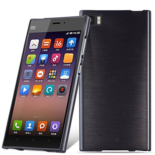 Cadorabo Xiaomi Mi3 Funda Super Delgada de Silicona TPU en Negro Dise o Brushed Cubierta Protectora Ligera Flexible con Antichoque para Tel fono M vil Gel Protecci n Carcasa Case Cover reviews Cadorabo Xiaomi Mi3 Funda Super Delgada de Silicona TPU en Negro Dise o Brushed Cubierta Protectora Ligera Flexible con Antichoque para Tel fono M vil Gel Protecci n Carcasa Case Cover