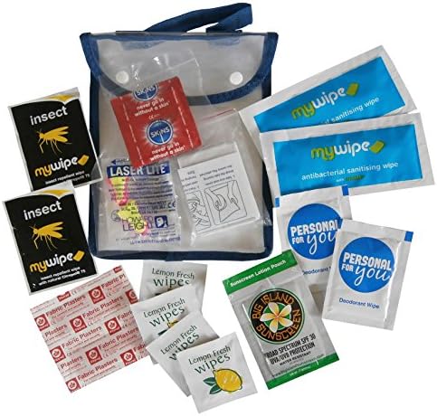 21 piece Essential Holiday Travel pack compact and light must have items.