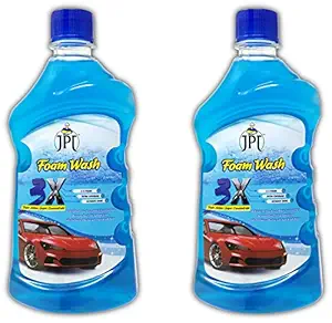 JPT CAR WASH FOAM SHAMPOO WITH ADVANCE 3X FOAM FORMULA (1 LTR)