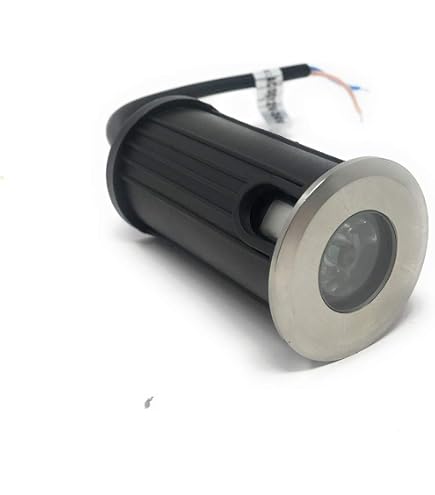 Zeitnet Inc. Faretto segnapassi carrabile calpestabile LED IP65 incasso terreno lampada led GU10 8W potenza 72W illuminazione giardino sentiero alberi piante (TEMPERATURA LUCE CALDA 3000K