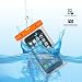 Produktbild GH-Ghawk Universelle wasserdichte Handy Tasche, Große wasserdichte Handy Hülle Unterwasser Dry Bag für Moto E5 Play, Weiche TPU-Tasche für alle Mobiltelefone bis 6,5