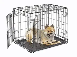 Midwest iCrate Double Door Folding Metal Dog Crate