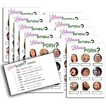 My Pretty Little Gifts Labour or Porn Baby Shower Game - 10 Pack ...