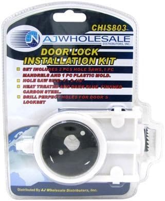 Universal Door Lock and Door Knob Installation Kit by GCG