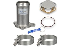 TAFMET AGR Ventil Ersatz Rohr Tuning Kit für VW Audi Seat Skoda mit 1.4 1.9 TDI Motoren