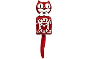 KIT CAT Klock Space Cherry Red 15.5" High BC-52