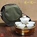 Produktbild CUPWENH Das Kung Fu Tee- Sets Pauschalreise Edelstahl Portable Kaffee Paket Porzellan Teetassen Kaffee SetTeeservice