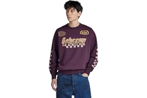 G-STAR Hombre Moto Sport Graphic Loose Sweater