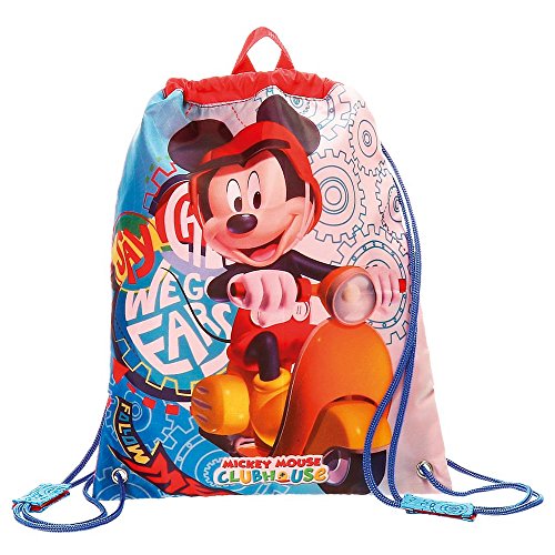 Mickey Mouse-4023761 Bolsa de merienda, Multicolor, 34 cm (Joumma 4023761)