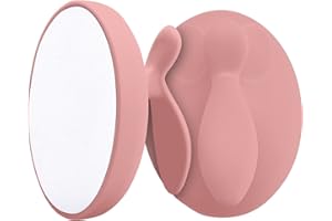 DERJLY Épilateur en Cristal, Nano Gomme Epilatoire, Épilateur Physique Indolore pour Femmes et Hommes, Gomme en Cristal, pour épilation des jambes et des bras et du dos pour homme et femme (Rose)