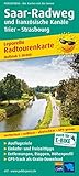 Image de Saar-Radweg und französische Kanäle, Trier - Strasbourg Leporello Radtourenkarte 1:50 000: Mit Ausflugszielen, Einkehr- & Freizeittipps, wetterfest,