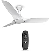 Havells 1200mm Stealth Air BLDC Ceiling Fan | Voice Controlled, Remote Controlled, High Air Delivery Fan, 5 Star Rated | Upto 60% Energy Saving, 2 Yea