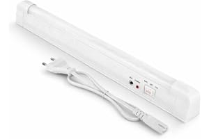 LED-batterilampa med strömkabel 230 V 2 W 300 mm – kallvit (6 000 K)