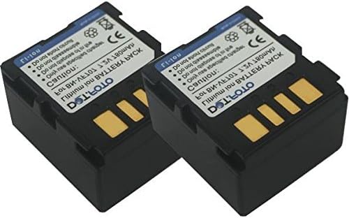 2 x JVC BN-VF714, BN-VF714U PREMIUM Replacement Rechargeable Camcorder Battery from Dot.Foto - 7.2v / 1500mAh - 2 Year Warranty [See Description for Compatibility]