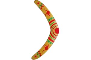 SVNR V-Shape Returning Sport Boomerang - Soft Flying Toy for Garden & Outdoor Activities, Safe Family-Friendly Fun Gift with CE Mark (Sunset Red Design)