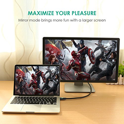 Honstek HD03 Hochgeschwindigkeits HDMI auf HDMI Kabel 0,9 m 1,8 m 3 m 4,6 m 7,6 m Kabel Unterstützung Ethernet 3D 4K Video und Audio Kanal kompatibel mit Blu-Ray Player Apple TV PS4 PS3 Xbox Eine Xbox 360 und alle Computer HDMI Geräte - 6