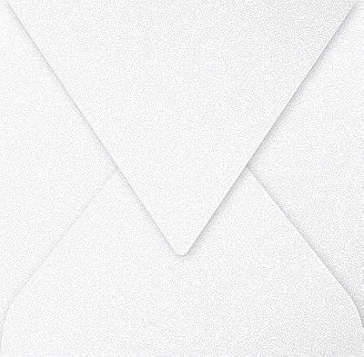 Clairefontaine 50033C Pack de 20 Enveloppes 16,50 x 16,50 x 0,10 cm Blanc Irisé