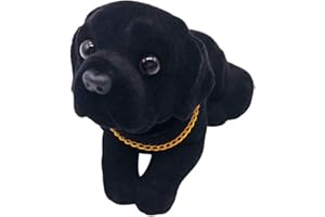 MonLiya Nette Nicken Schütteln Kopf Hund Verzierungen Wackelhund Auto-Innendekoration Ornament Statuen und Skulpturen Schüttelt den Kopf Hundedekoration Deko Figur