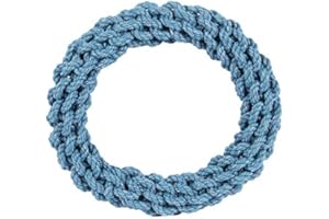 HAPPYPET Happy Pet Ring Dog Toy Durable Strong Tough Fun Interactive Chewing Outdoor Playing Fetch Catch Lightweight Tugging for Large Medium Small Breeds