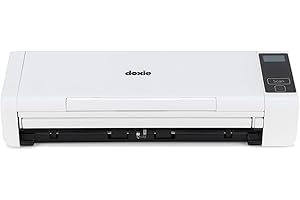 Doxie Pro DX400 - Document and Receipt Scanner For Home and Office. The Best Desktop, Small, Compact, Duplex Scanner (Two Sided), for Windows and Mac