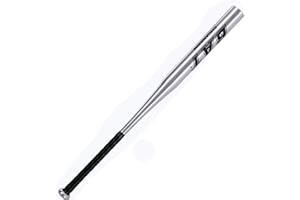 BIGTREE 34 Inch Aluminium Baseball Bat Blue Baseball Bat Bar Stick Metal Waterproof Anti Slip Handle Light Long Large for Training Practise