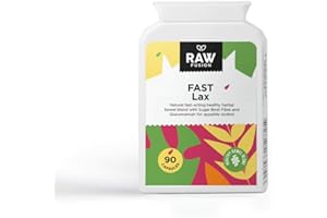 RAW FUSION LTD 'Fast LAX', Natural Fast-Acting Healthy Laxative with Sugar Beet Fibre & Glucomannan for Appetite & Blood Sugar Control. Prevents Constipation. by RAW FUSION