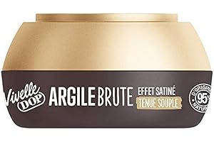 DOP Vivelle Brute Homme Cire Coiffante à l'Argile Jaune Tenue Forte