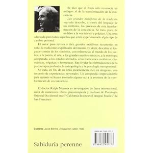 Las Grandes Metáforas de la Tradición Sagrada: Las transformaciones de la Conciecia y la Naturaleza humana