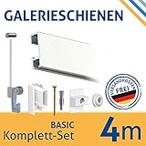 bilderschiene obi WANDGESTALTUNG - Verschönere dein Büro, Wohnzimmer, Kinderzimmer oder Flur mit Fotos und Bildern mithilfe unserer weißen Galerieschiene aus hochwertigem Aluminium