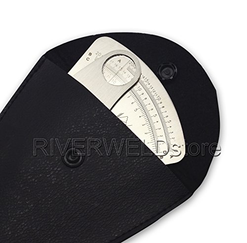 Fächerförmig Schweißlehre Gage Schweißtest Ulnare Inspektion - 4