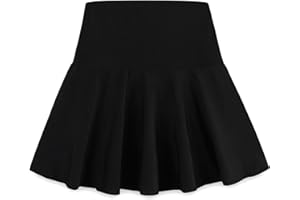 KIDDLETOWN Mädchen Röcke Tennisrock Mädchen mit Taschen Innenhose Faltenrock Kinder Minirock Schuluniform Sportrock Kinder Sommer Tennisrock Sport Skater Skorts Röcke 8-18 Jahre