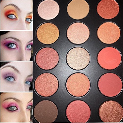 DE’LANCI Professionelle 35 Farben Lidschatten Palette Wasserdichte Verfassungs Augenschminke Kit O - 5