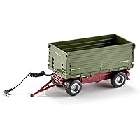 siku 6781, Zweiseitenkipper Anhänger, 1:32, Ferngesteuert, Für SIKU CONTROL Fahrzeuge mit Anhängerkupplung, Metall…