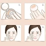 Weisy Double Layer Foundation Mineralgepresste Compact Powder Matte + Shimmer Face Whitening Concealer Powder Face Make Up Palette - 4