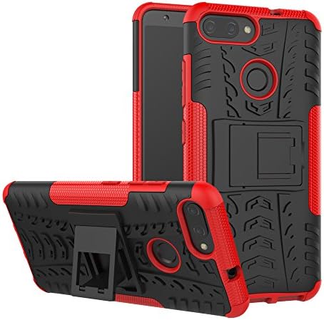 OFU® Hybrid Armor Case For Nokia 6 2018 phone case Rugged Shock Proof Anti-wrestling Travel essential Phone Accessories-red