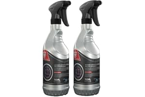 CarPower - Nettoyant Jantes pH Neutre 750 ml - Décontaminant Ferreux – Sans frotter (Lot de 2)
