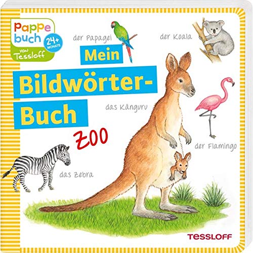 Mein Bildwörterbuch Zoo: Spielerisches Lernen der ersten Wörter (Bilderbuch ab 2 Jahre)