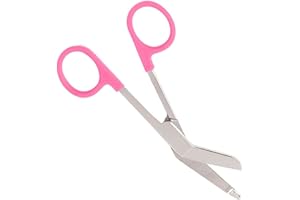PRESTIGE MEDICAL NCD Medical 853-HPK Hot Pink Handle Lister Bandage Scissor