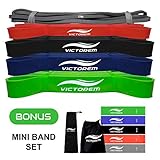 bandas de resistencia para gluteos DIFERENTES niveles de resistencia-grande para los atletas de todas las edades, la banda de cada ejercicio viene con un nivel de resistencia, desde X-Light X-pesado. Esto permite a los atletas conocer el nivel de resistencia que es cómodo y más beneficiosos para la circulación específica deseada.