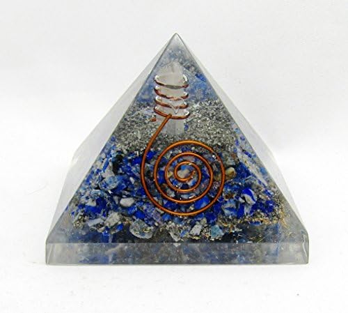Lapis Lazuli reviheal TM Orgone Energy Pyramid Generator Orgonite Crystal Reiki Healing For Harmony